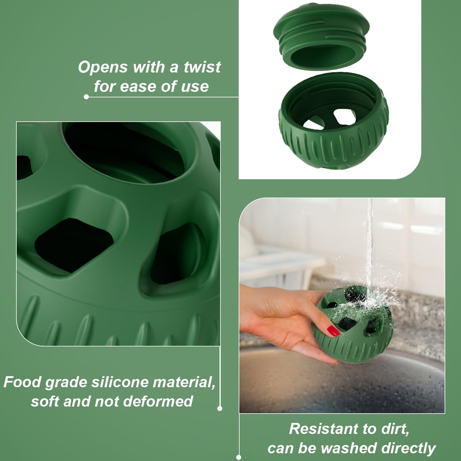 Bola interactiva para mascotas Bola de comida lenta Bola de lamer Aperitivos liofilizados Relleno de comida lenta Juguetes de comida con fugas Rompecabezas