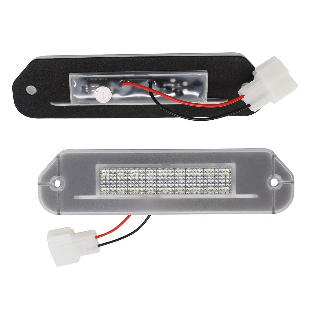 12В прозрачный белый фонарь подсветки номерного знака, подходящий для Honda Accord 1990, 1991, 1992, 1993 годов.