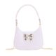 2025 New Jelly Bag Bow Stray Bag Moon Bag Daily All-match Children's Bag Shoulder Crossbody Women's Bag
