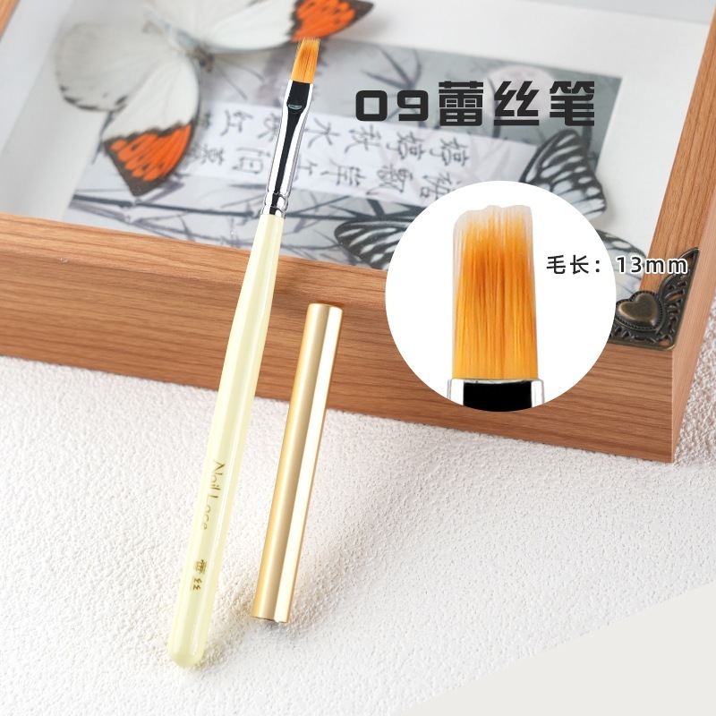 日式美甲笔套装功能笔短彩绘笔画花笔渐变笔光疗笔专用美甲工具|undefined