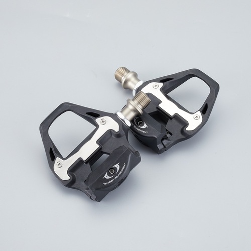Road bicycle locking pedal, ultra-light bearing bearing pedal, bicycle self-locking pedal R550R540 with locking plate