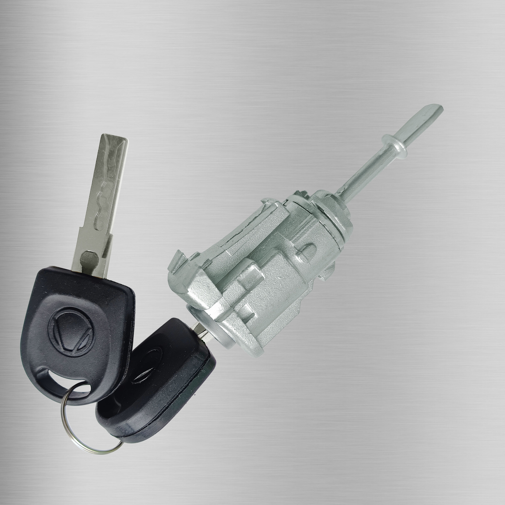 Aplicable a la cerradura de la puerta derecha del modelo antiguo de Volkswagen con cilindro de 2 llaves accesorios de automóviles OE: 3B0837167 168