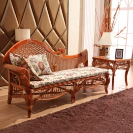 藤/竹沙发;藤编桌椅;摇椅