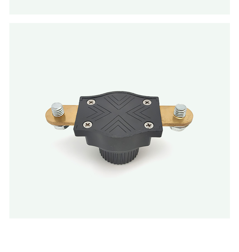 12V24V Brass Car Battery Power-Off Switch Screw Hole Battery Switch Anti-Leakage Positive and Negative Universal