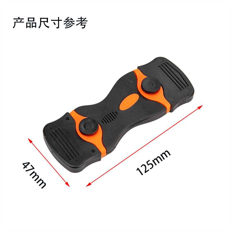 Cuchillo de doble cabeza cuchillo de plástico pequeño raspador de vidrio cuchillo de eliminación de goma más 20 piezas de cuchilla de reemplazo herramienta de película raspador