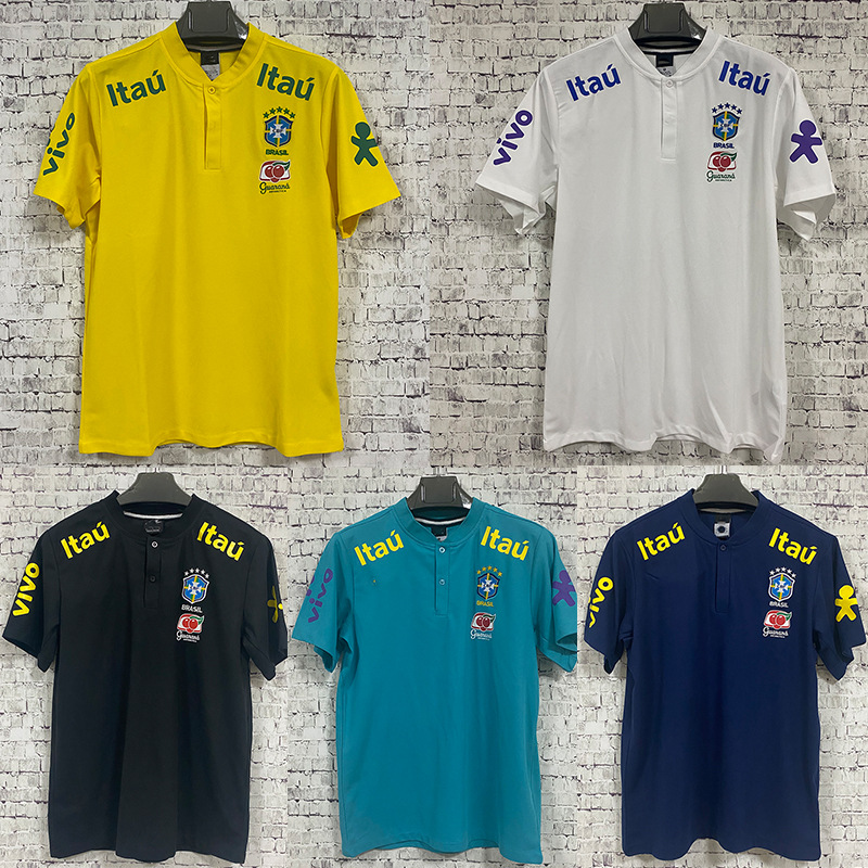 New Season Football Uniform National Team Brazil Training Match Jersey