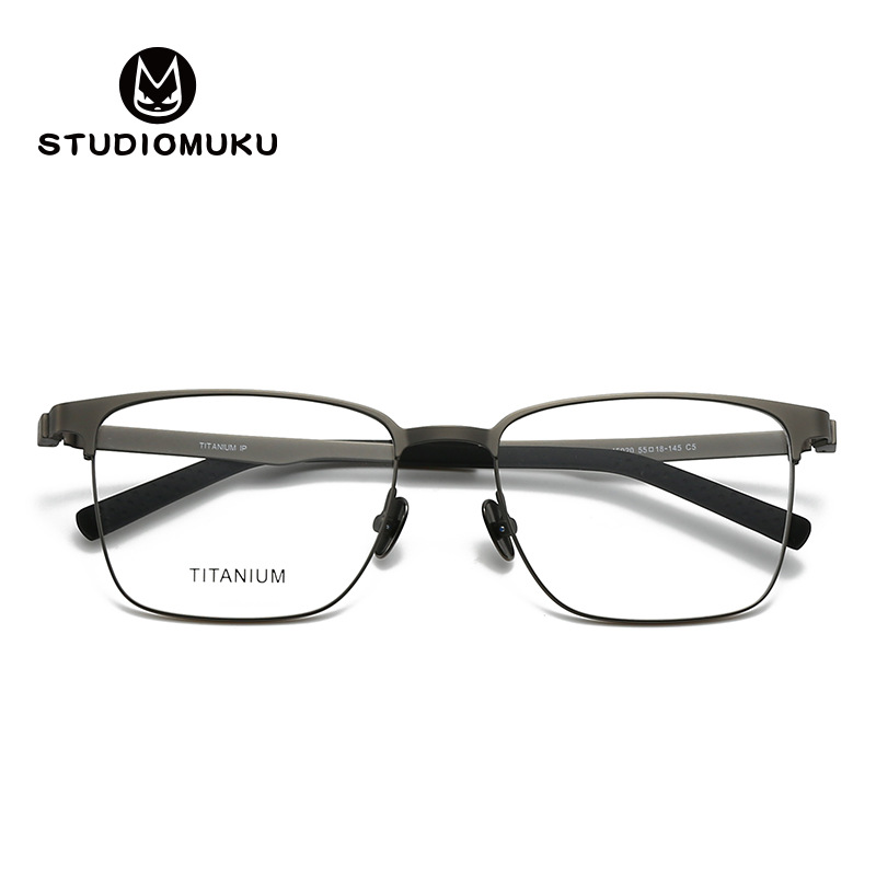 Las gafas de madera STUDIOMUKU pueden hacer que los niños se vean estables con monturas de gafas cuadradas y monturas de gafas