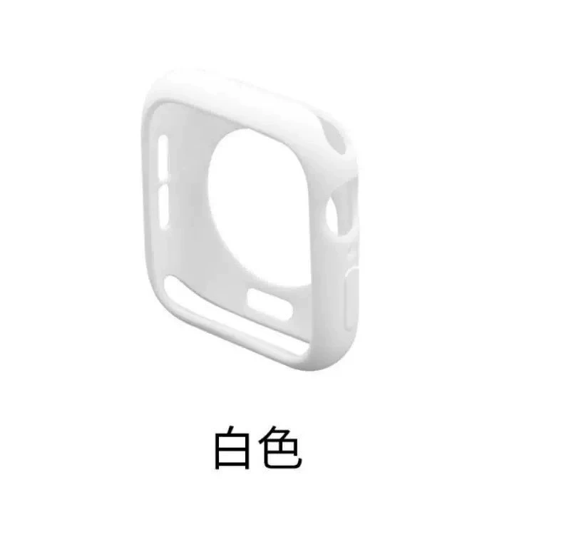 Силиконовый мягкий защитный чехол в цвет конфет для IWATCH, подходит для Apple S10/8/7/SE/Ultra