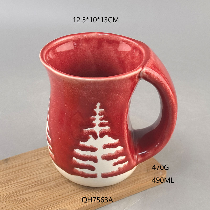 Tazas de cerámica transfronterizas de gran capacidad calientes de mano tazas de marca de horno retro tazas de agua potable tazas de café espresso de bolsillo tazas de piedra