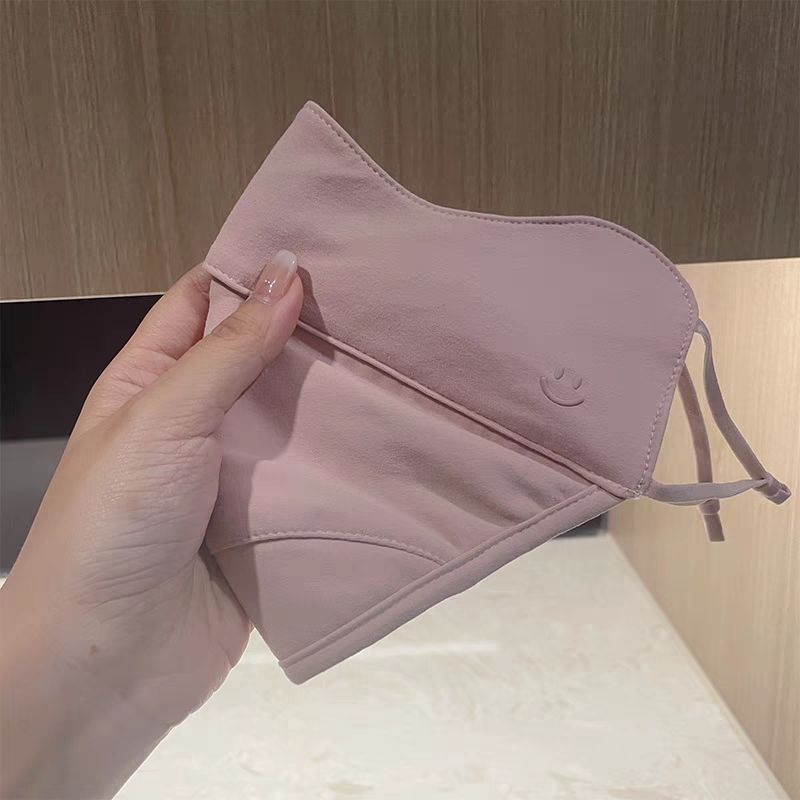 秋冬新款磨毛加厚冬季保暖棉口罩大码男女高颜值冬天防风防寒面罩|undefined