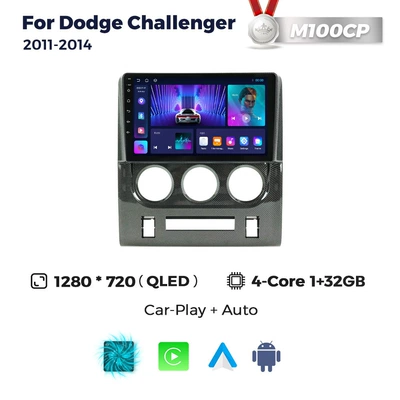Android Car Navigator, DVD Navigation - m100cp-132-quad-core-wifi-version-black