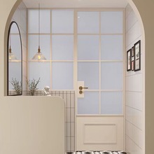 门联窗法式复古平开门卫生间玻璃门厕所卫厨房铝合金门