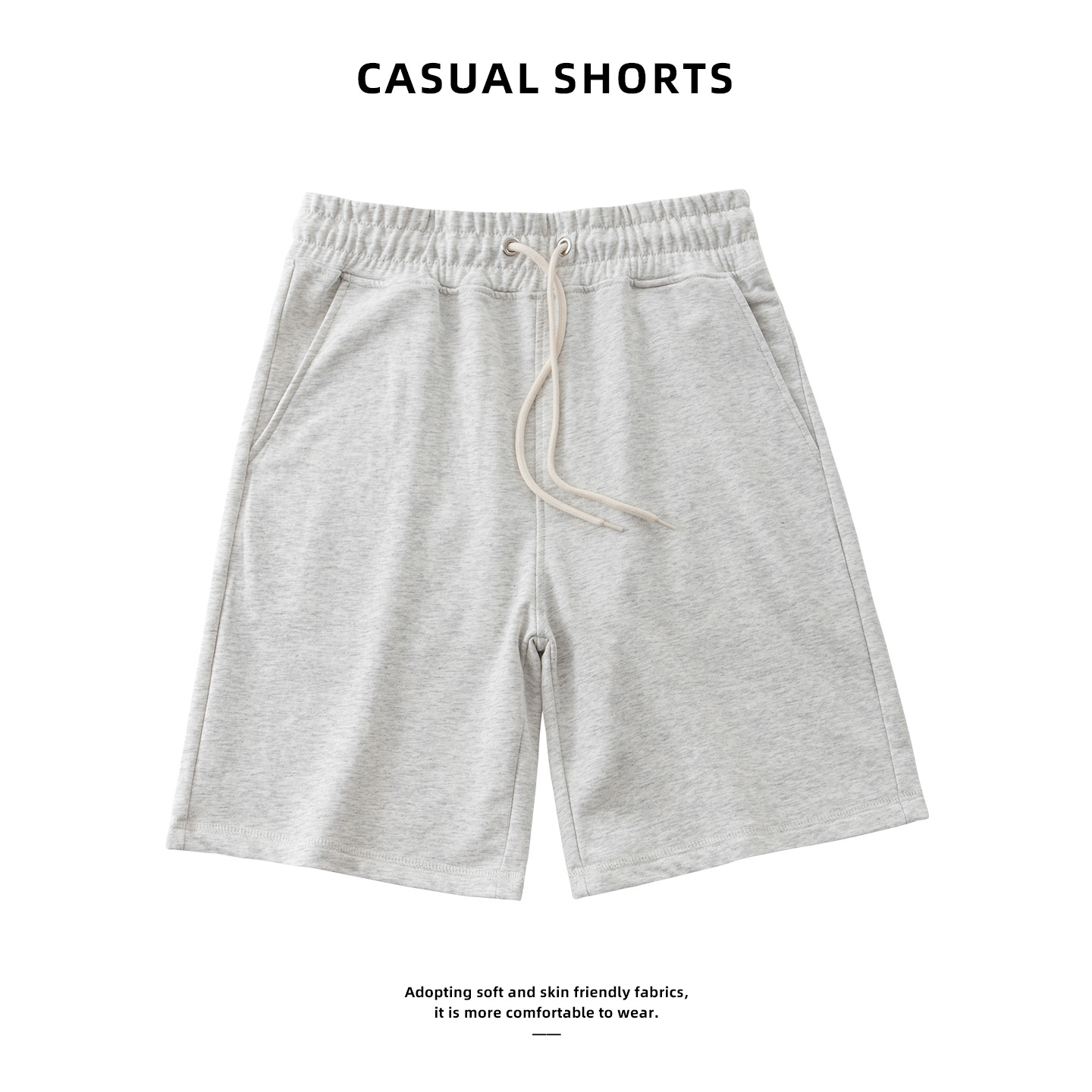 Pantalones cortos de algodón para hombres pantalones cortos para hombres y mujeres Pantalones deportivos casuales Pantalones rectos de moda versátiles pantalones calientes al por mayor