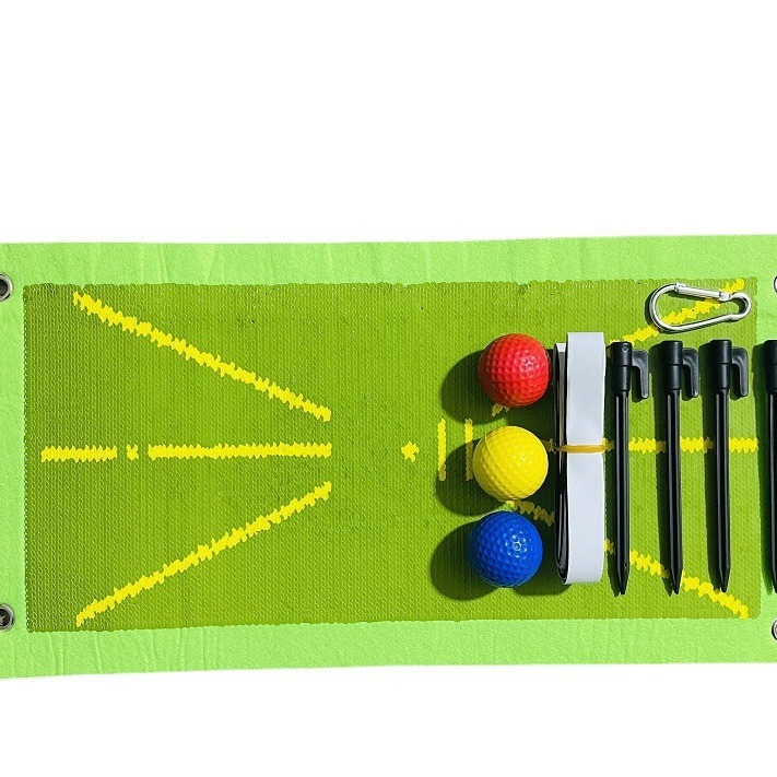 Estera de entrenamiento de golf transfronteriza nueva estera de práctica de pista de swing de golf