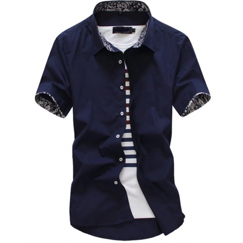Shirt, trousers, for teenagers, Korean style, slim fit 5