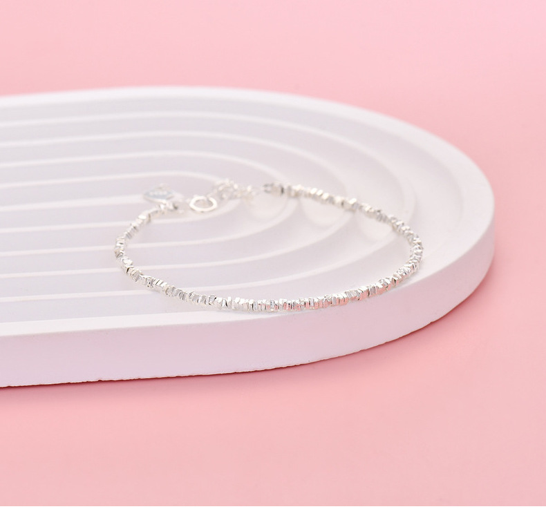 S925 Sterling Silver Fragment Bracelet Women Luxury