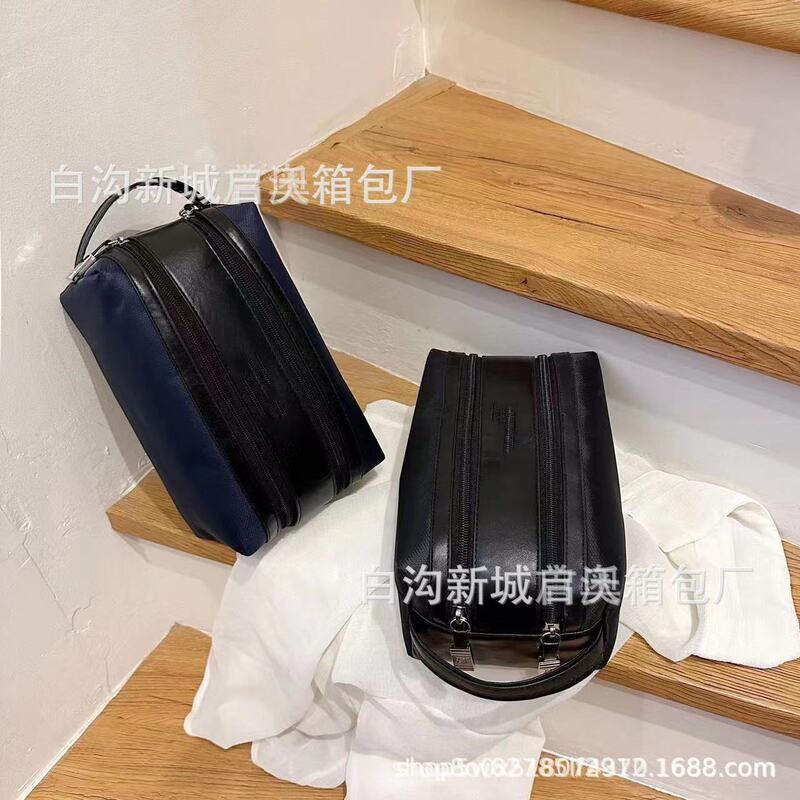 2023 New Cosmetic Bag Women's Large Capacity Handbag Letter Printed Wash Bag Dry and Wet Separate Storage Bag 2023 New Cosmetic Bag Women's Large Capacity Handbag Letter Printed Wash Bag Dry and Wet Separate Storage Bag