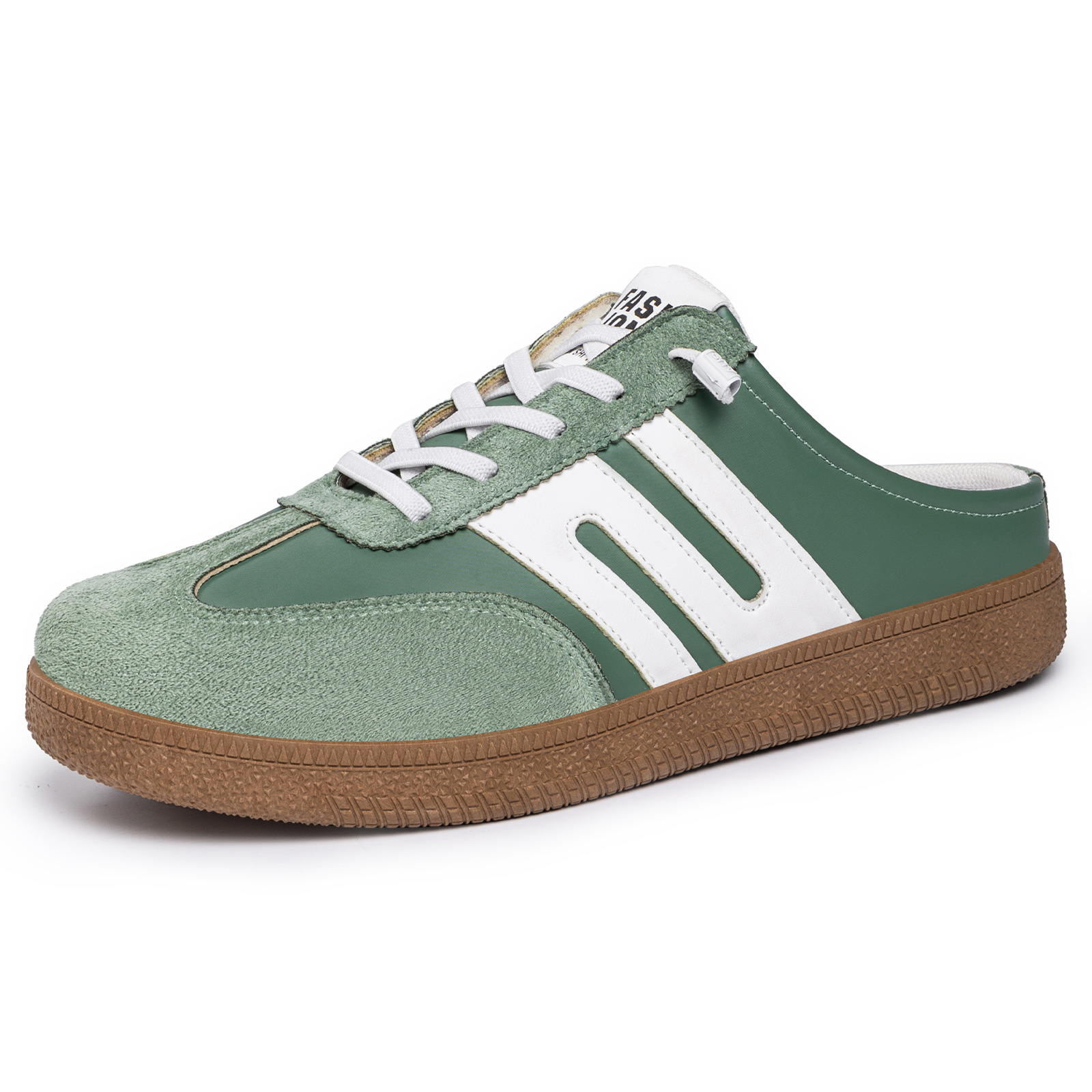 Zapatos de mujer de verano transfronterizos retrógrados de entrenamiento alemán medio arrastrar un pedazo de suela suave transpirable zapatos casuales muller estilo universal