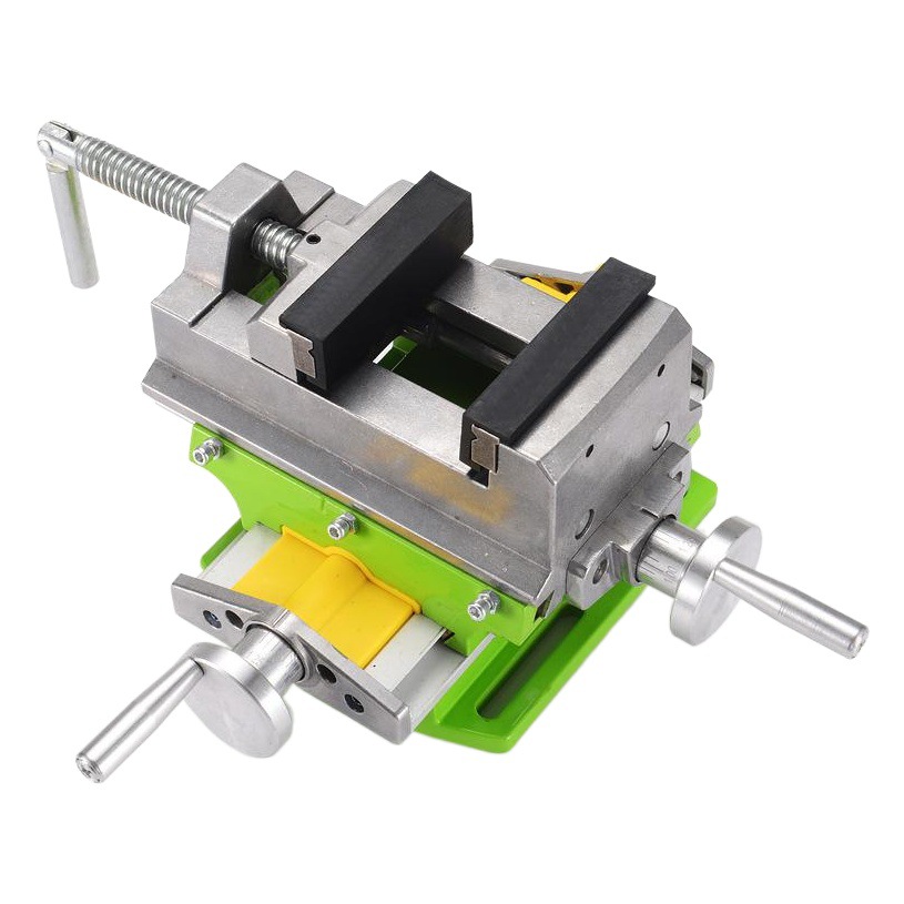 Precisión Cruz plana alicates taladro de Banco de banco especial Vice fresadora de dos vías móvil mesa de fábrica al por mayor