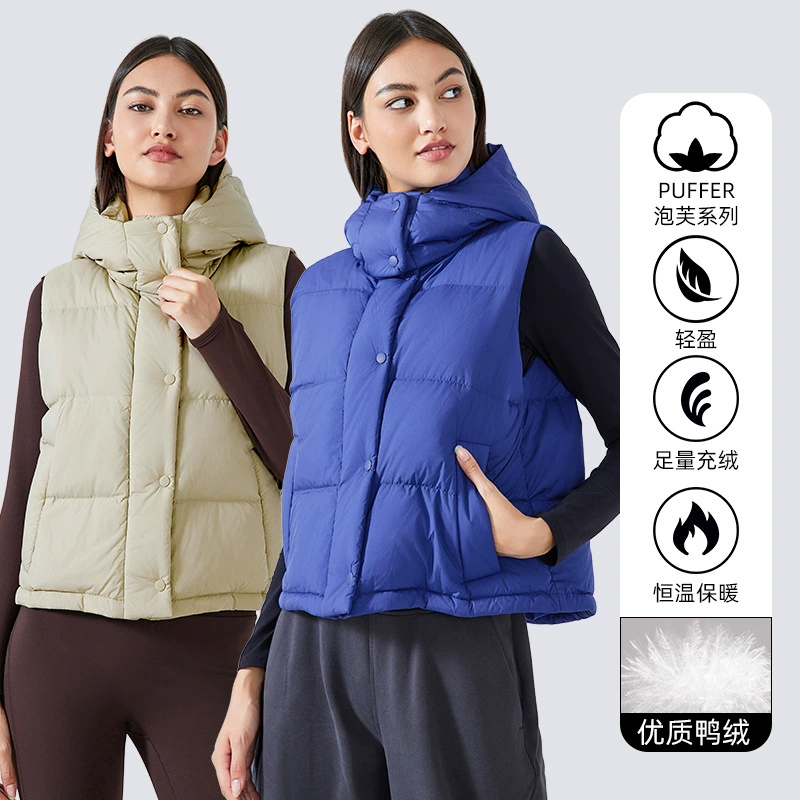 Зимний новый повседневный пуховик с капюшоном