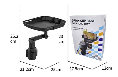 Car cup holder/beverage holder — cross-border car-mounted dining table, beverage - multifunctional-car-storage-bracket-a16-multifunctional-car-storage-bracket
