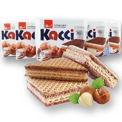 Hóng Yī Kā Eat Wafer Cookies Hazelnut Almond Cream Wafer Filled Cookies 1 Piece 4 Pounds