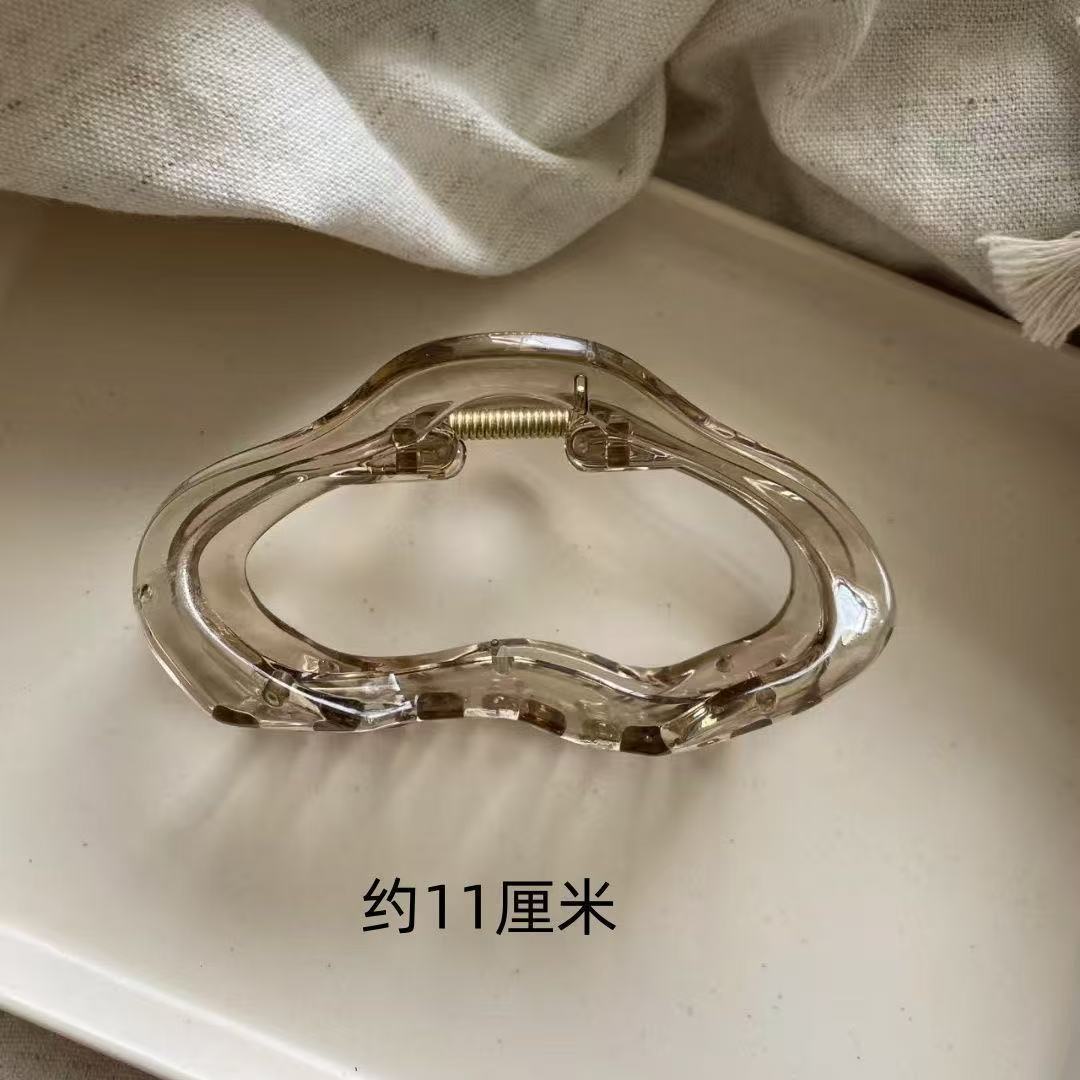 7343 high-clarity claw clip - #16 cloud grey