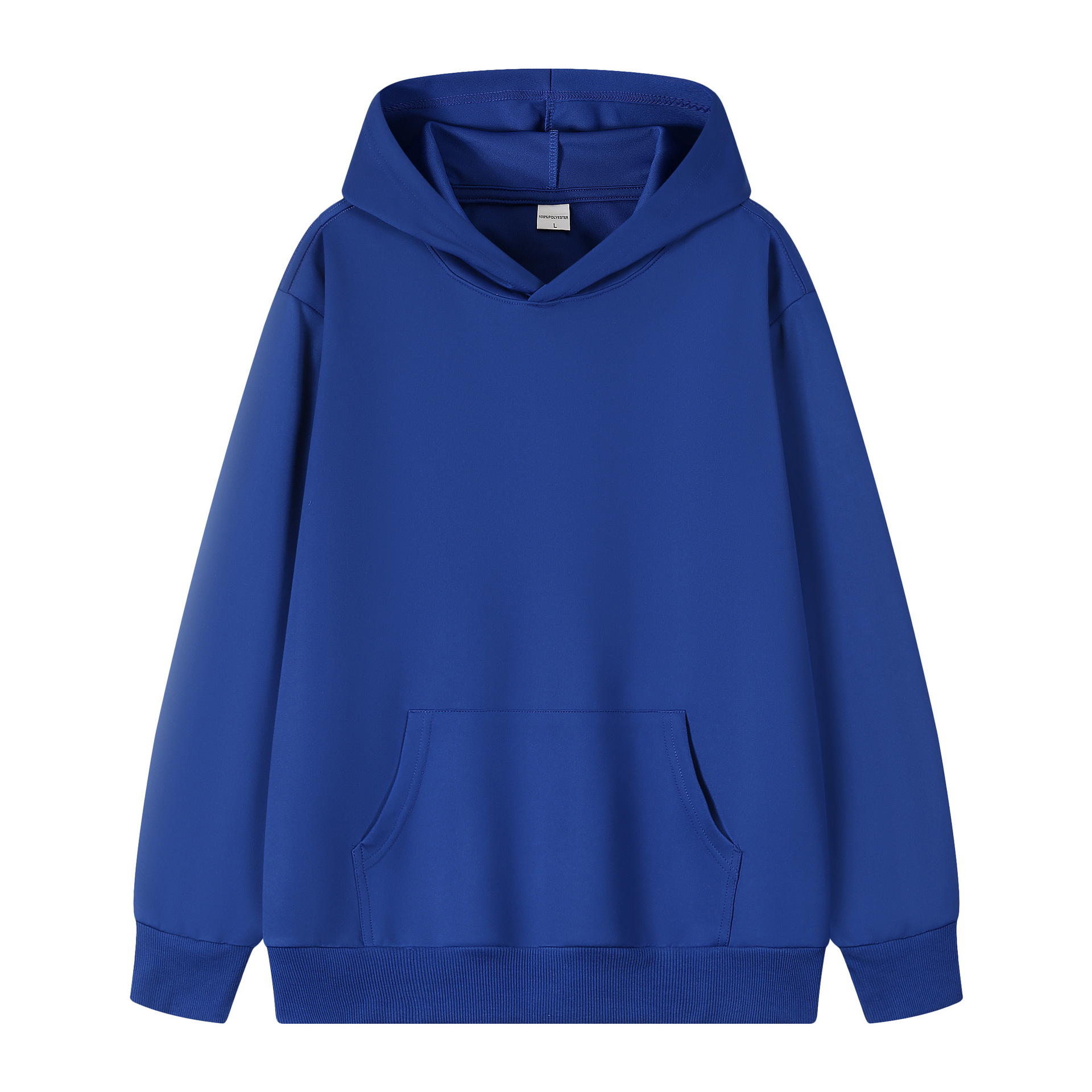 320 gramos de hombros sueltos camiseta encapuchada de color sólido chaqueta de equipo personalizada camiseta publicitaria de manga larga logo personalizado