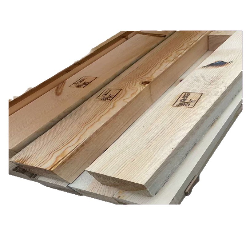 Fumigated Wooden Square Export Triangle Wooden Sleeper Shanghai Fumigated Packing Square Wooden Container Triangle Wooden