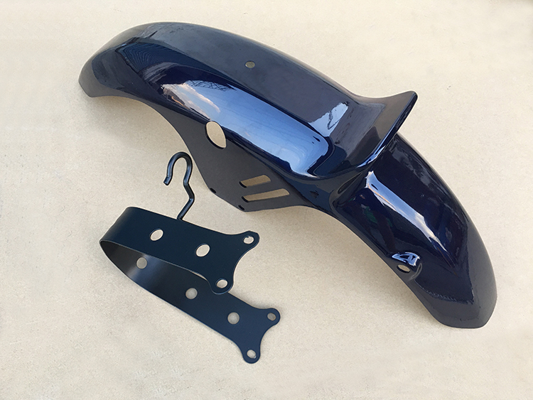 Motorcycle Parts Cbt Front Fender Honda King Cbt125 Chunlan Leopard Front Mudguard Mud Cover