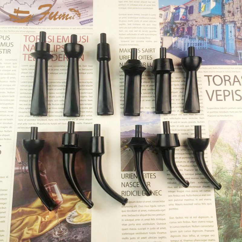 Acrylic Pipe Tail Handmade DIY Pipe Holder Pipe Handle Curved Handle Straight Handle Mouthpiece Smoking Accessories Wholesale