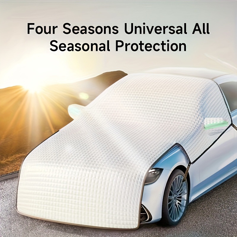 Car Snow Cover, Sun Protection, Heat Insulation, Sunshade, Car Cover, Sunshade, Front Windshield, Snowproof Car Cover, Anti-Frost Car Cover