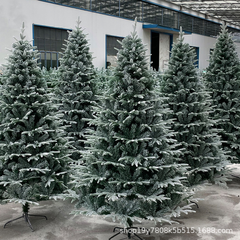 Christmas tree encryption white simulation snow tree encryption PE snow Christmas tree snow snow ornaments large decorations Christmas tree encryption white simulation snow tree encryption PE snow Christmas tree snow snow ornaments large decorations