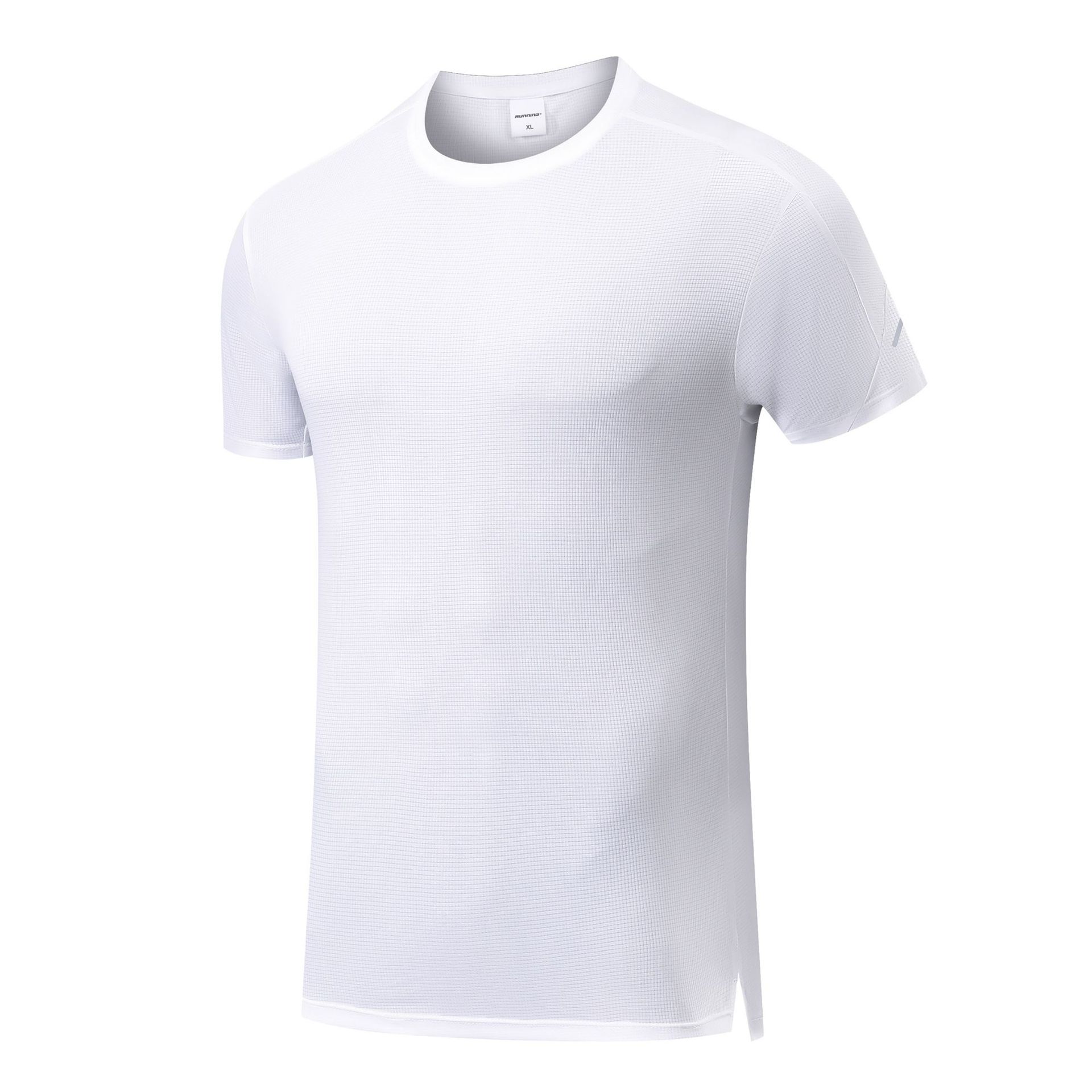 DiJia rápido secado deporte ligero mangas cortas antibacterianas para hombres y mujeres, camiseta de correr de maratón fría y absorbente de humedad, ropa de sudor