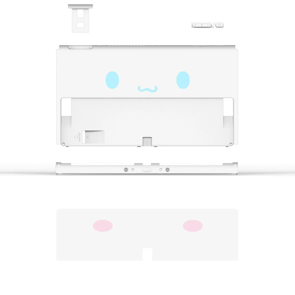 Nintendo Switch OLED host back shell replacement shell needs to be disassembled and modified OLED case game machine accessories