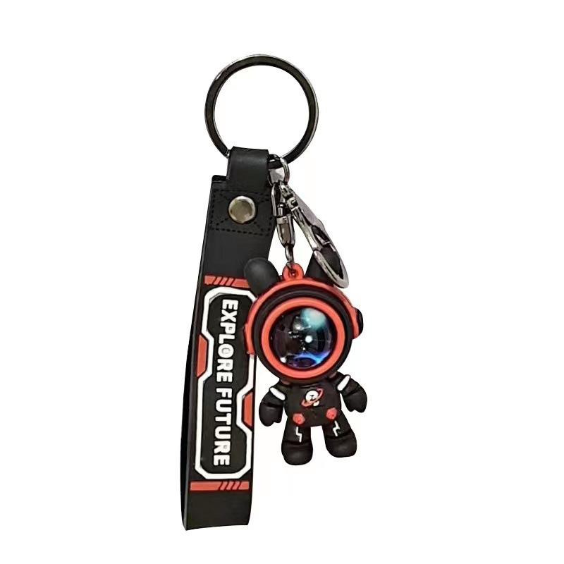 Viaje creativo transfronterizo, muñeca de cielo estrellado, llavero de astronauta, colgante de bolso, decoración de coche, regalo de evento