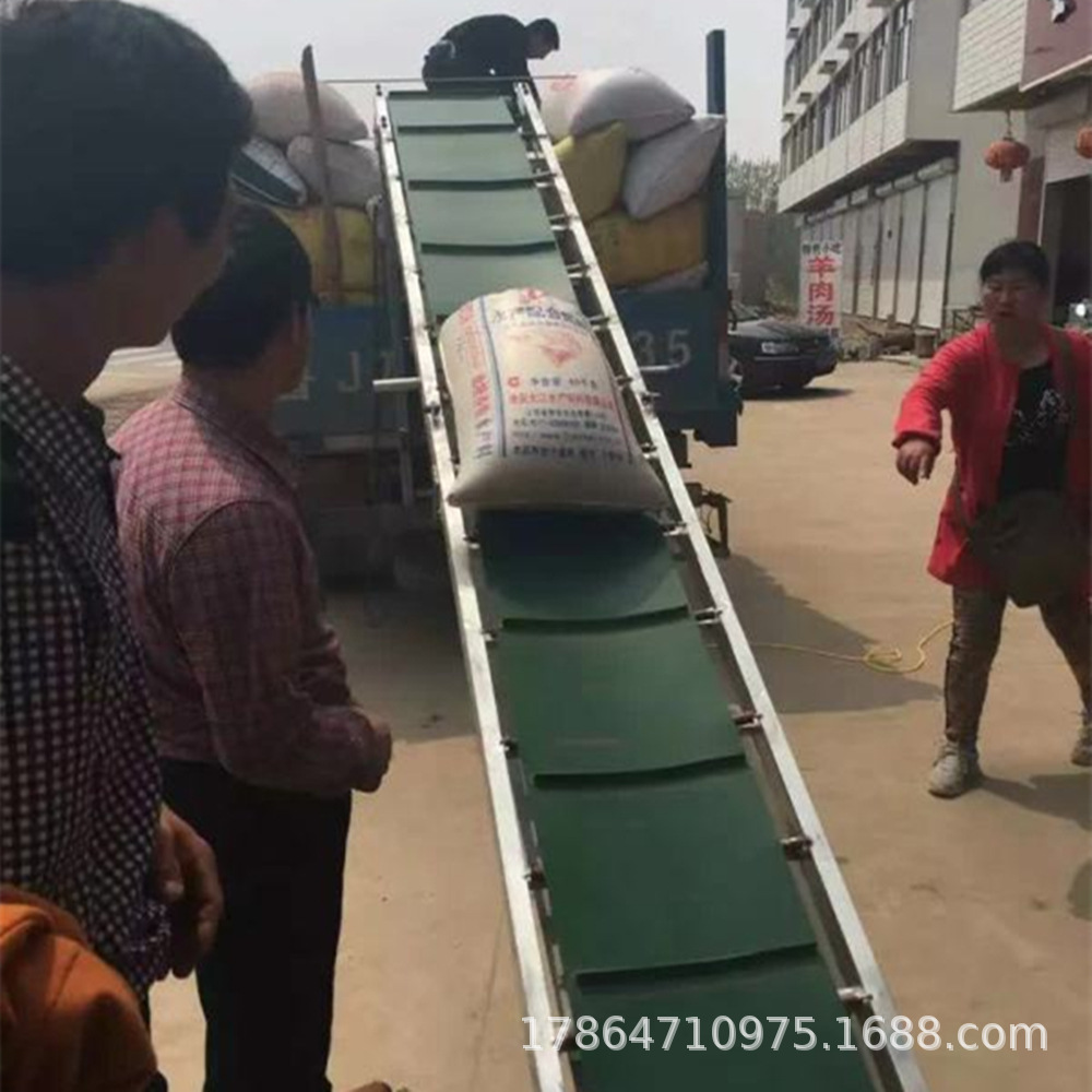 厂家直供自动爬坡输送机 电动升降皮带机 矿用带式皮带煤碳输送机