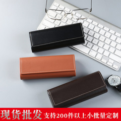 E88メーカースポット卸売りpu革眼鏡ケースサングラスケースサングラスケース復古ファッションカスタム目ケース