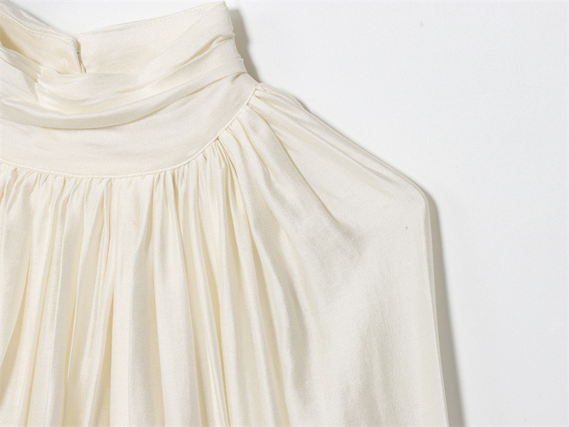 Damen Oversized Bluse Im Bohemian Stil Mit Blumenmuster Und Knöpfen_voghion.com