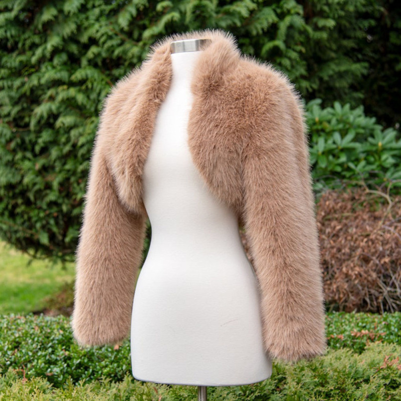 Autumn and Winter European and American Cross-border 2024 Fashion Casual Women's Imitation Fur Jacket Women's Fur Jacket Short Fur Women