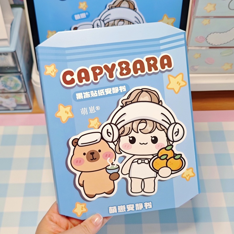 かわいい新しいゼリーステッカーカーパイラ静かな本女の子知育玩具ピンチ立体ステッカーブック|undefined