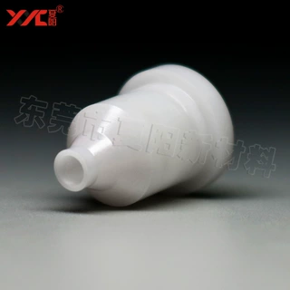 加工陶瓷喷嘴 隔热抗腐工业陶瓷喷枪 99氧化锆陶瓷喷金机设备配件