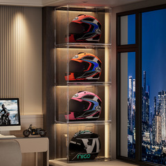 バッグ透明収納ボックスブラインドボックス展示ボックスアクリル靴ボックスヘルメットバスケットボール手作り靴ボックス収納透明
