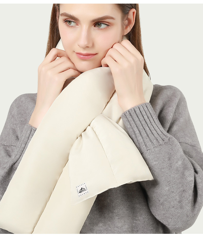 Dames Sjaals Winter warme sjaal voor vrouwen outdoor reizen nek bescherming winddicht lichtgewicht afslankende sjaal_voghion.com