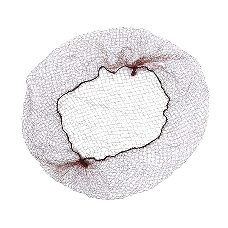 Factory direct Amazon cross-border invisible hair net professional nurse head flower net bag Chinese clothing hair wig hair set