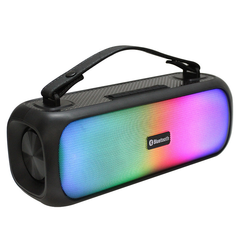 Bluetoothスピーカー 屋外広場ダンス カラオケ RGBカラフルライト ポータブル 家庭用スピーカー 防水 耐衝撃 Bluetooth5.3|undefined
