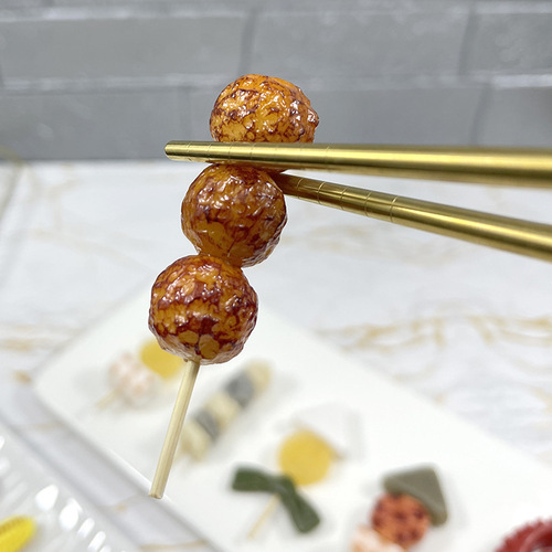 Internet celebrity Zibo barbecue model new simulation food keychain pvc pendant mutton skewers key chain