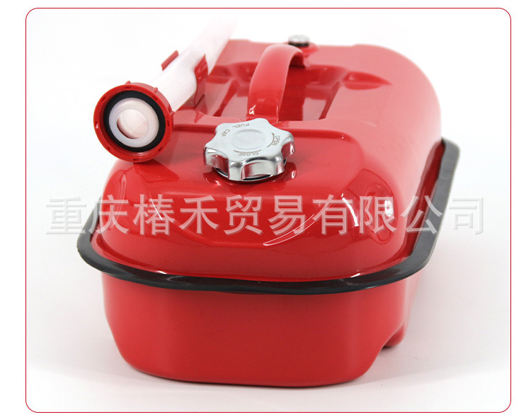 5L 10L 20L Horizontal Oil Drum Vehicle-Mounted Spare Fuel Tank Oil Canister In-Stock Wholesale Portable Gasoline Tank