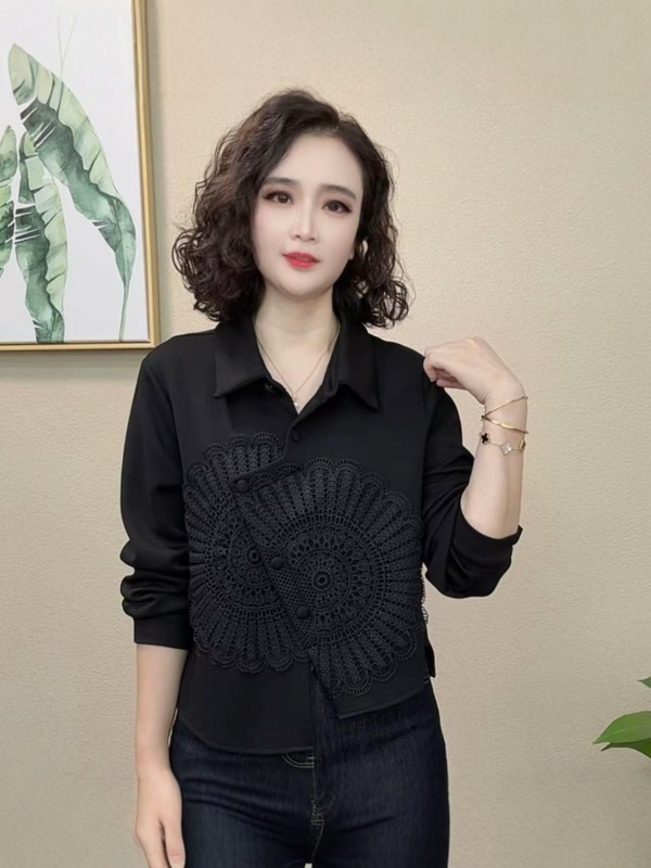 新款气质通勤衬衫女长袖显瘦洋气上衣秋装小衫|undefined