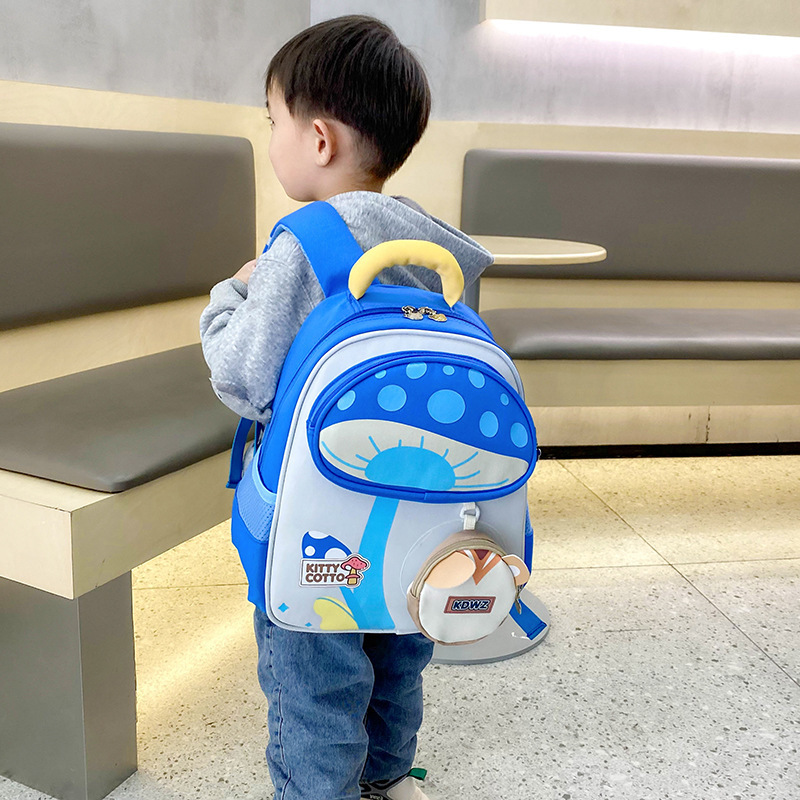 Mochila de jardín de infantes Mochila de dibujos animados Mochila de niños